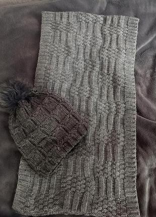 Шарфи + шапка
