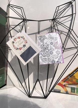 Мудборд настенный органайзер-сетка для декора