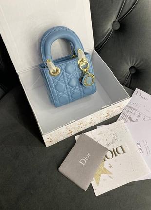 Сумка lady dior micro7 фото