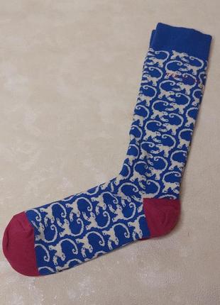 Фірмові шкарпетки ted baker з принтом мавпочки2 фото