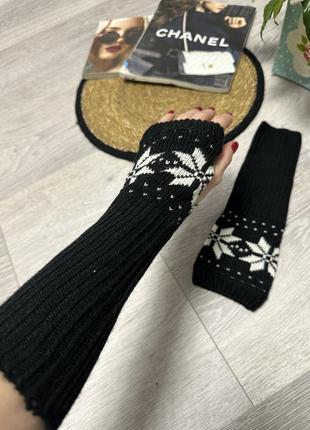 Рукавичные митенки