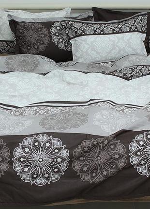 Красивые комплект постельного белья из турецкого ранфорса 100% хлопок4 фото