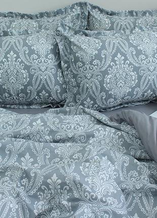 Красивые комплект постельного белья из турецкого ранфорса 100% хлопок