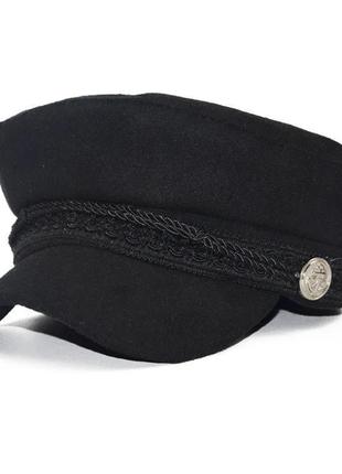 Кепі фетровий, картуз жіночий теплий зимовий, кепка жіноча, кашкет шапка берет2 фото