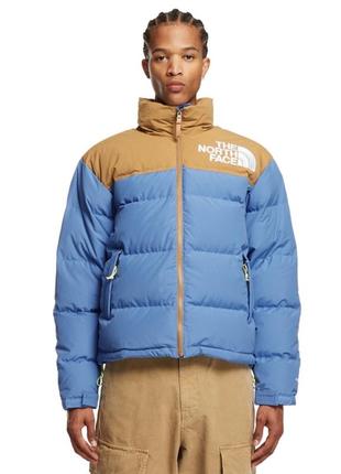 Пуховик the north face 92 low-fi hi-tek nuptse jacket light blue nf0a7zyptv82 фото