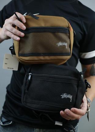 Стусі стуси сумка месенджер барсетка stussy2 фото