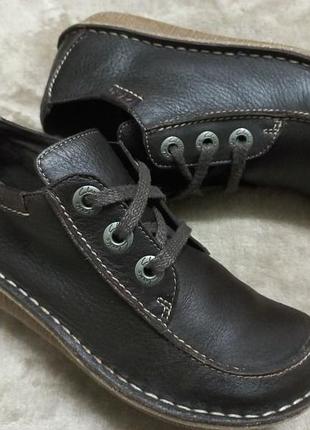 Туфли осень-весна кожа женские 39р.clarks инжии