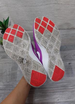 Кроссовки nike женские для бега фиолетовые8 фото