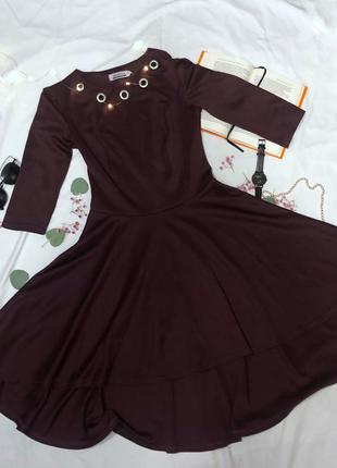 Сукня бордова 👗
