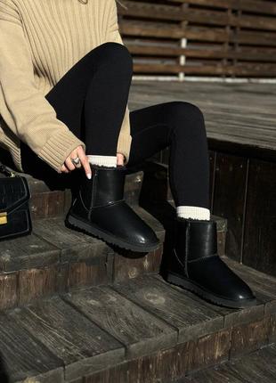 Женские кожаные угги ugg karis eevon 1112284w crbo