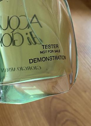 Жіночі парфуми giorgio armani acqua di gioia (тестер) 100 ml.3 фото