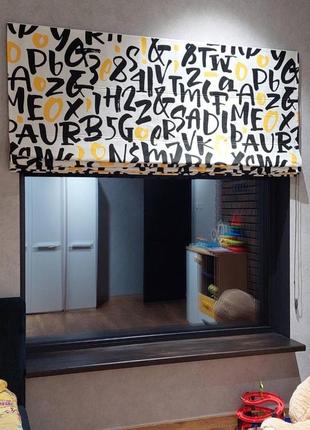 Римская штора в детскую фотопечать