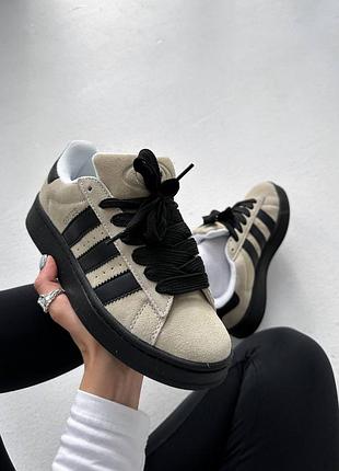 Жіночі кросівки adidas campus 00s grey/black2 фото