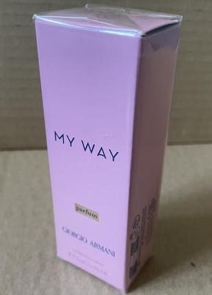 Giorgio armani my way parfum 15ml3 фото