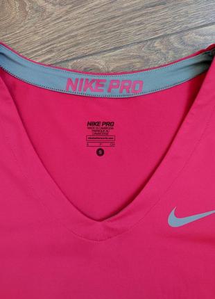 Женская футболка nike pro3 фото