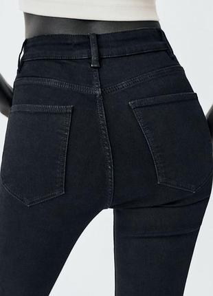 Джинсы с высокой посадкой zara2 фото