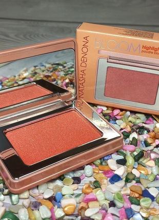 🧡 рум’яна хайлайтер natasha denona highlighting blush bloom mini