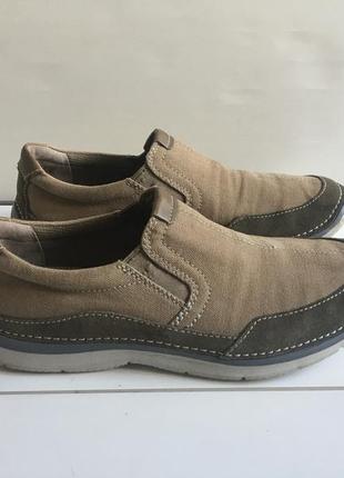 Мокасины туфли clarks р,42