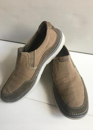 Мокасины туфли clarks р,424 фото