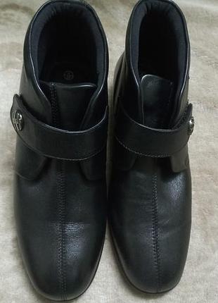 Ботинки сапоги осень-весна кожа жен.37р.clarks индии7 фото