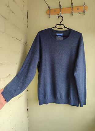 Оригинальный стильный пуловер от бренда мiller &amp; мonroэ джемпер свитер шерсть lambswool с мужского плеча3 фото