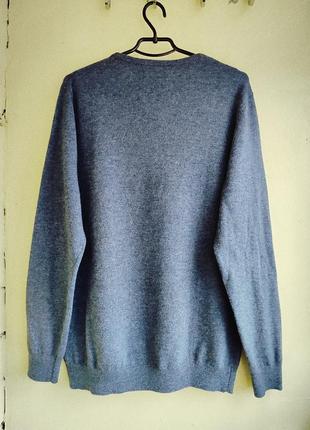 Оригинальный стильный пуловер от бренда мiller &amp; мonroэ джемпер свитер шерсть lambswool с мужского плеча7 фото