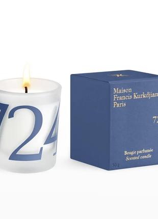 Maison francis kurkdjian paris 724 scented candle/парфюмированная свеча
