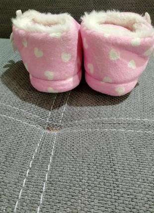 Тапочки для девочки 5