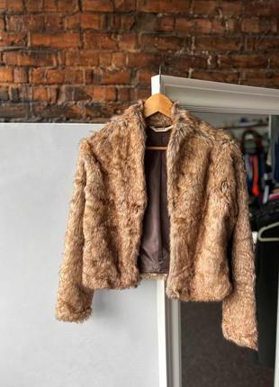 Hollister faux fur coat jacket женская куртка, накидка с меха