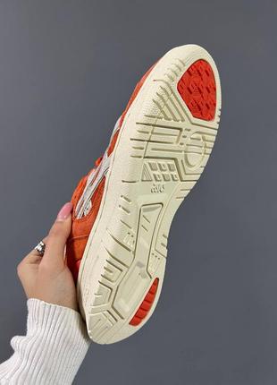 Кроссовки asics ex89 kith orange7 фото