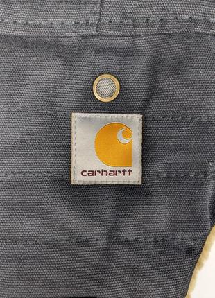 Ушанки carhartt wip, теплая ушанка кархарт вип, мужская шапка carhartt5 фото