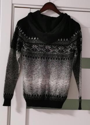 Светрик теплий унісекс з капюшоном2 фото