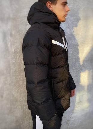 Куртка зимняя nike, с капюшоном.5 фото