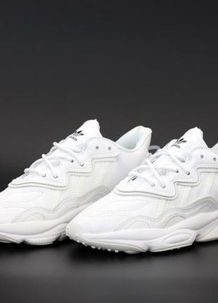 ❤️стильні білі кросівки адідас❤️adidas ozweego adiprene❤️36рр-45рр❤️кроссовки белые адидас2 фото