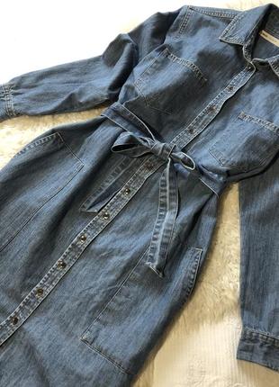 Сукня сорочка джинсова asos р.101 фото
