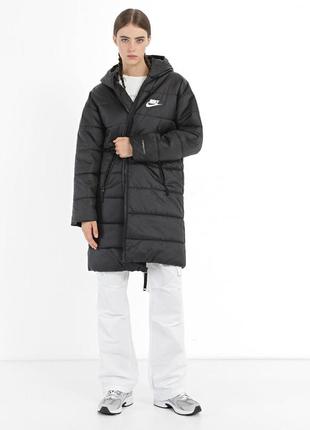 Куртка жінок. nike w nsw syn tf rpl hd parka (арт. dx1798-010)3 фото