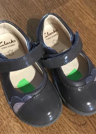 Туфельки clarks,  p.22/6 9