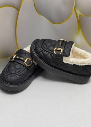 Теплые на овчине туфли, размер 27-33, белые, беж, черные3 фото