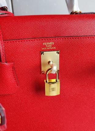 Сумка брендовая с ключиком, сумка сафьян2 фото