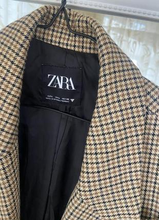 Дакет пиджак удлиненный zara4 фото