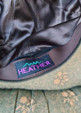 Кепка (восьмиклинка) heather (england)4 фото