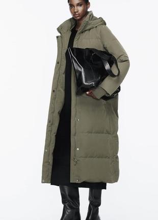 Пуховик zara новая коллекция,плащ zara новая коллекция2 фото