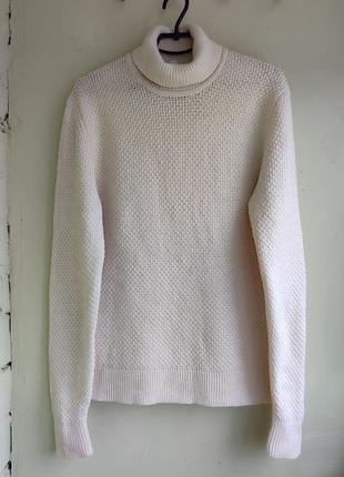 Оригинальный свитер от бренда uniqlo шерсть wool пуловер джемпер