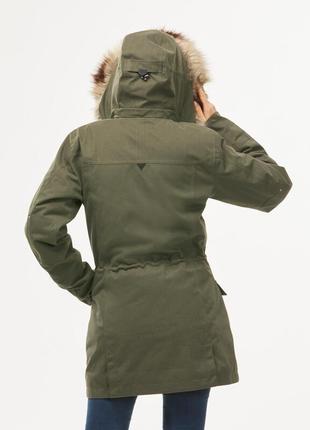 Нова дуже тепла зимова жіноча куртка парка 3-в-1 decathlon2 фото