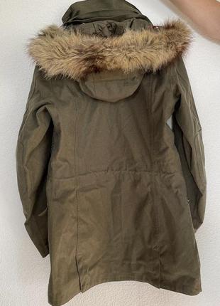 Нова дуже тепла зимова жіноча куртка парка 3-в-1 decathlon6 фото