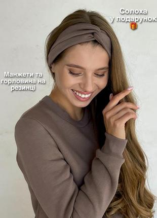 Трендова сукня модні теплі сукні довгі теплі сукні тепле плаття по фігурі зимові сукні з довгим рукавом сукня на флісі плаття довга сукня3 фото