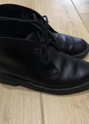 Дезерти clark’s ботинки кожа 39,52 фото