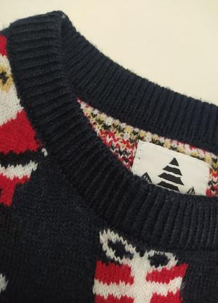 Теплый свитер george на 3-4 года9 фото