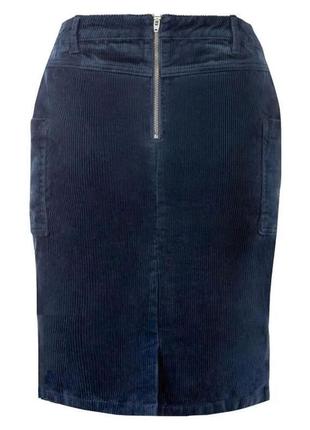 Стильная вельветовая юбка карго esmara.3 фото