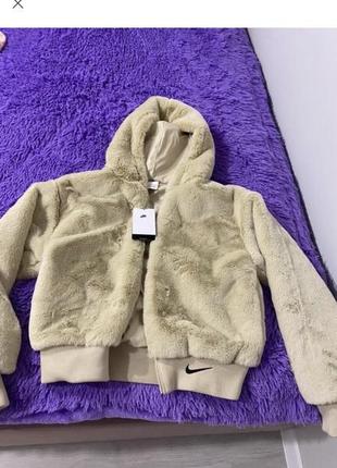 Шуба nike fur faux dd5116-482 (оригинал)